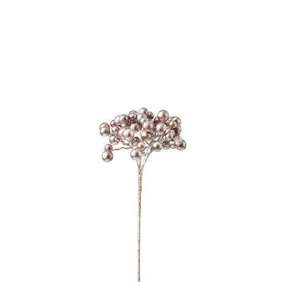 Branche de baies artificielle métalliques H33 SIA DECO