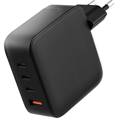 Chargeur ordinateur portable 140W GaN USB-C / USB-A Noir TNB