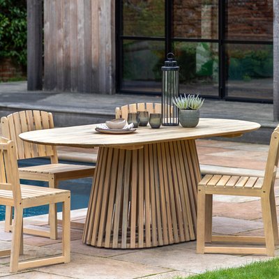 Rennie Oval Dining Table 6 Seater SO'HOME