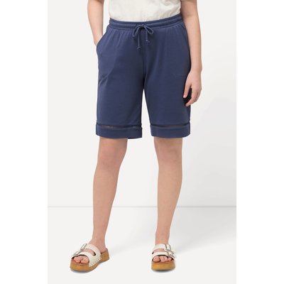 Short en coton bio avec broderie ajourée ULLA POPKEN
