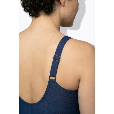 Maillot de bain rayé à bonnets souples ULLA POPKEN