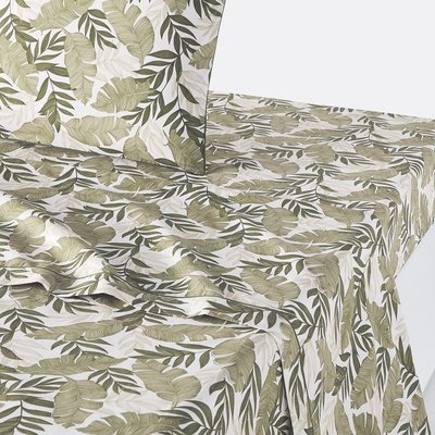 Drap plat percale de coton, Palma LA REDOUTE INTERIEURS