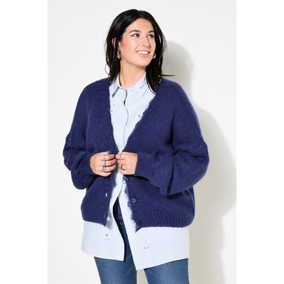 Cardigan oversize, bordure en dentelle STUDIO UNTOLD