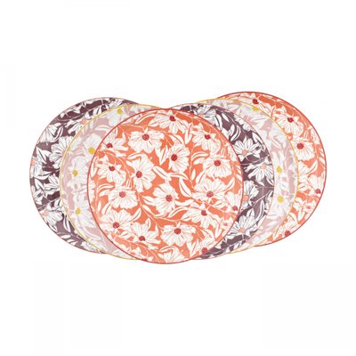 Lot de 6 grandes assiettes, OPHELIA ARTIME