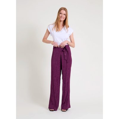 Pantalon fluide satiné FLAVIE NAF NAF
