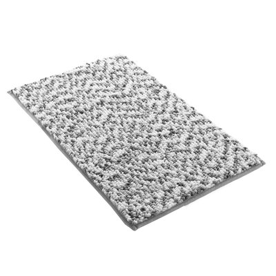 Tapis de Bain en microfibre tricolore DOUCEUR D'INTÉRIEUR
