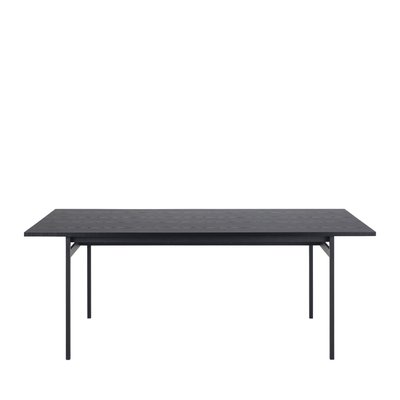 Table à manger 8 personnes en bois et métal- BATARA DRAWER
