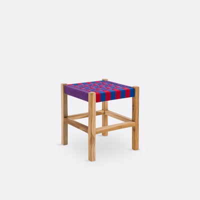 Hocker Keltan, Teak massiv und Baumwollschnur LA REDOUTE INTERIEURS