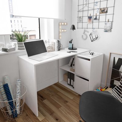 Bureau multiposition avec rangements TERRE DE NUIT