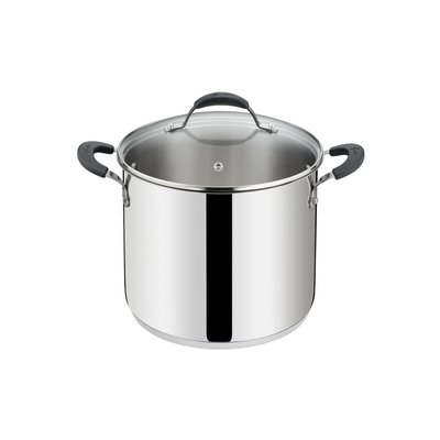 Marmite Ø24 Cm Tempra® Inox Avec Couvercle LAGOSTINA