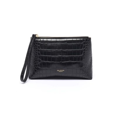 Grande Pochette Croco DRAEGER PARIS