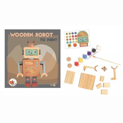 Robot en bois à peindre EGMONT TOYS