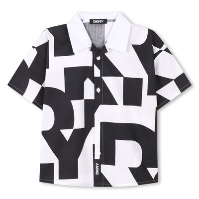 Chemise manches courtes coton DKNY