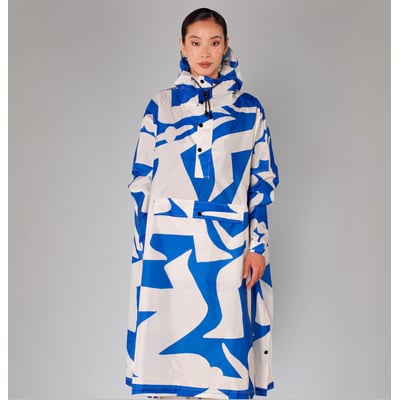 Poncho de pluie imperméable TIMO KUILDER 'BLEU DANCE' RAINKISS