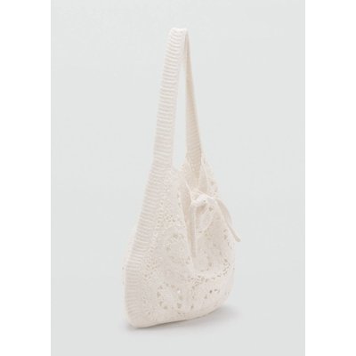 Sac shopper crochet MANGO