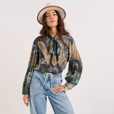 Blouse à motifs floral ADELIA WILD