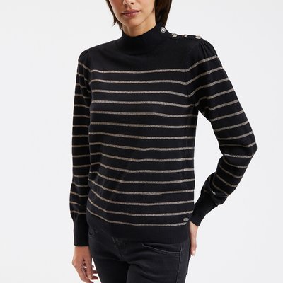 Pull col montant à rayures FREEMAN T. PORTER
