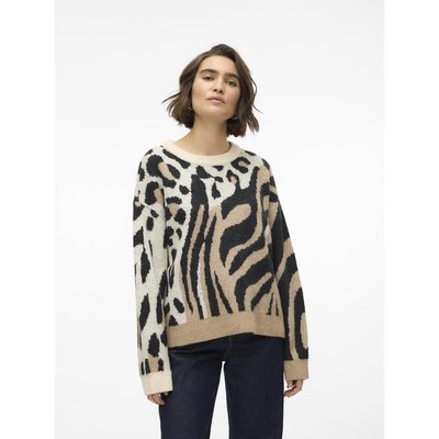 Animal print jumper La Redoute