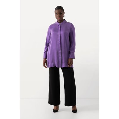Blouse en Cupro mélangé. Manches longues ULLA POPKEN