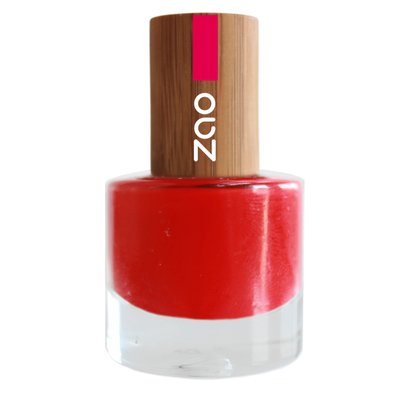 Vernis à ongles Rouge Carmin 650 ZAO MAKEUP