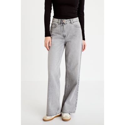 Jeans wide leg taille haute CACHE CACHE