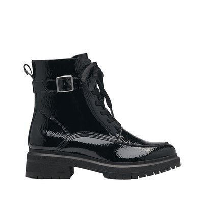 Boots à lacets vernies TAMARIS