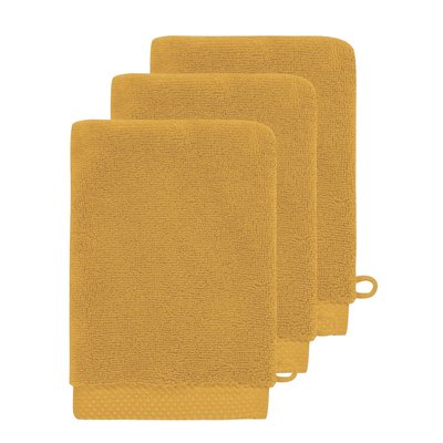 3 gants de toilette Zéro Twist 560 g/m² SENSOFT SENSEI MAISON