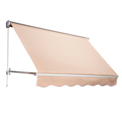 Store banne manuel inclinable beige OUTSUNNY