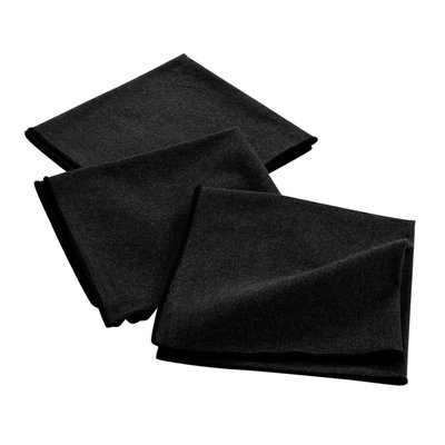 Lot de 3 serviettes de table en coton recyclé Anaïs TOILINUX