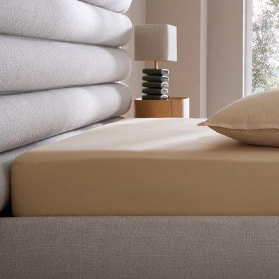 Drap-housse percale de coton, bonnet 30 cm, Veneto AM.PM