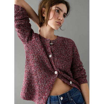 Gilet boutonné, avec col rond PEPE JEANS