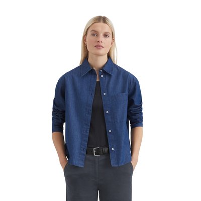 Chemisier crop relaxed avec TENCEL™ Lyocell MARC O'POLO