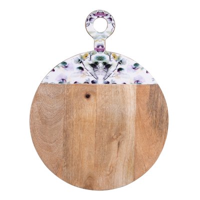 Planche à découper ronde   30,5 cm-GARDEN TABLE PASSION