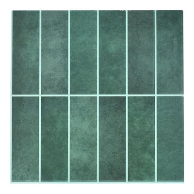 Lot de 4 crédences adhésives effet Zellige THE HOME DECO FACTORY