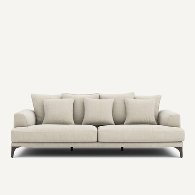 Sofa aus Baumwolle und Leinen, Armento AM.PM