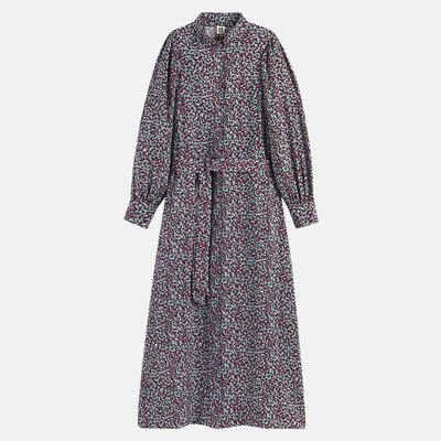 Robe évasée, longue, manches longues LA REDOUTE COLLECTIONS