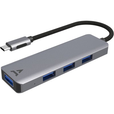 Hub USB C USB-C / 4 ports USB-A 3.0 ADEQWAT