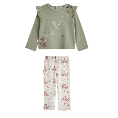 Pyjama enfant 2 pièces en velours Misti PETIT BEGUIN