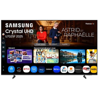 Televiseurs led de 65 pouces TU65U7025F SAMSUNG