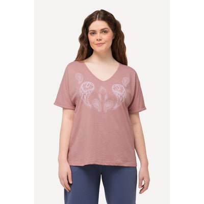 T-shirt à imprimé floqué ULLA POPKEN