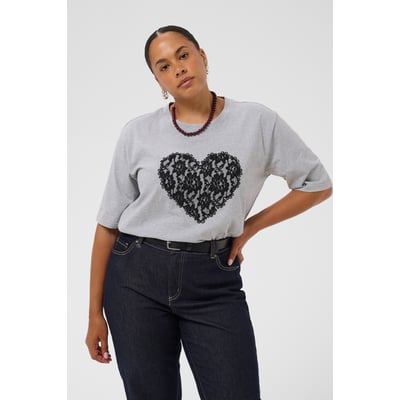 T-shirt KAFFE CURVE