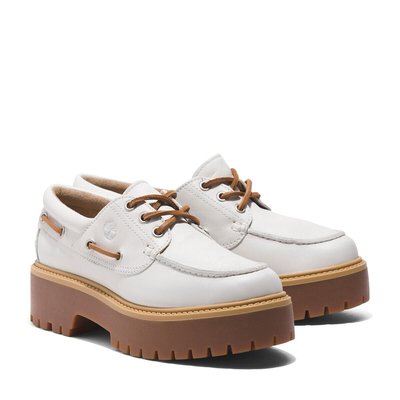 Derbies compensées en cuir Stone Street TIMBERLAND
