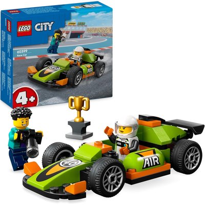 La voiture de course verte LEGO