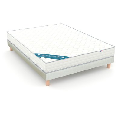 Conjunto de colchón firme de espuma de 19 cm + somier LA REDOUTE INTERIEURS