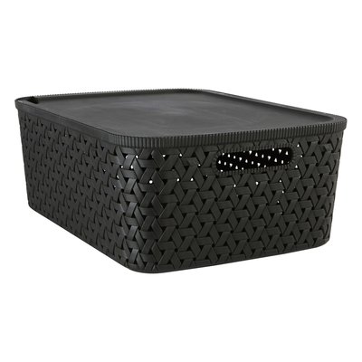 Panier de rangement tressé avec couvercle TRESSY ATMOSPHERA