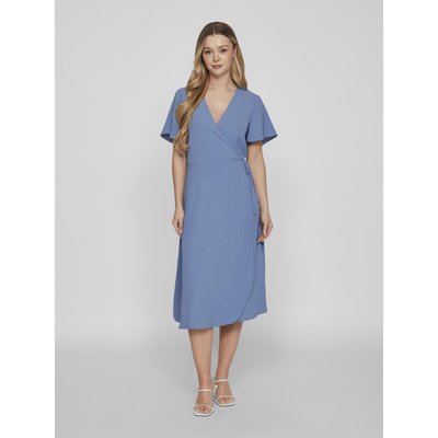 Robe portefeuille longueur midi VILA