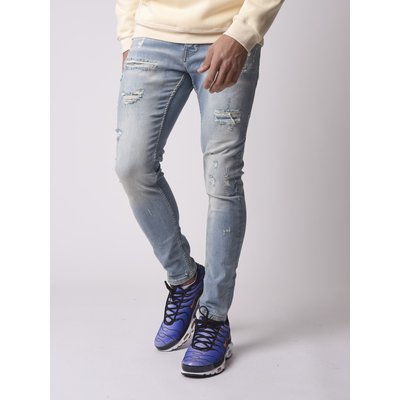 Jean skinny effet usé PROJECT X