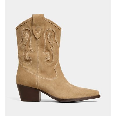 Bottines Western Venus En Cuir GALERIES LAFAYETTE