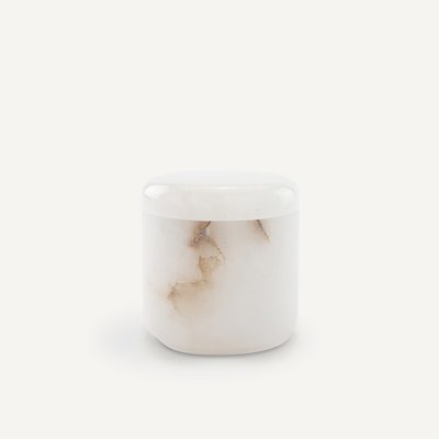 Albasti Round Alabaster Box AM.PM