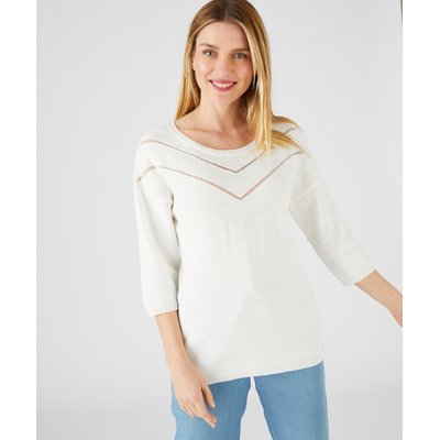 Pull motifs ajourés DAMART